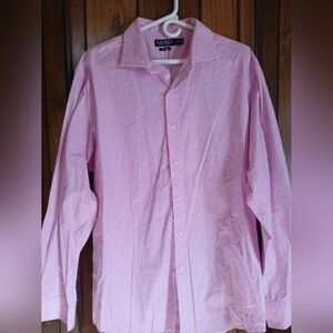 Lauren Ralph Light Pink Dress Shirt 36/37